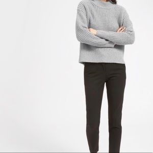 Everlane wool-cashmere waffle square crew sweater